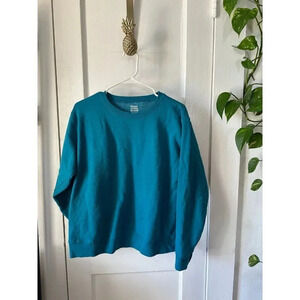 Hanes Softsweats Women’s size x-large Blue sweater